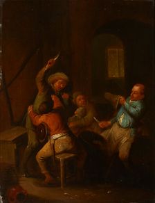 Peasants Fighting, 17th century. Creator: Unknown