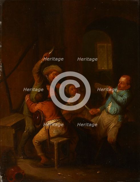 Peasants Fighting, 17th century. Creator: Unknown.