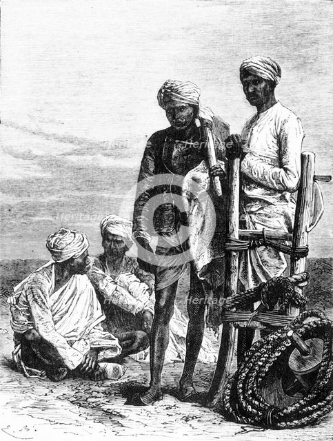 'Peasants of the Doab', c1891. Creator: James Grant.