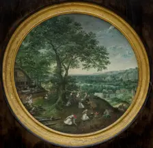 Peasants Making Merry (Kermis), 1574. Creators: Lucas van Valckenborch, Pieter Bruegel the Elder