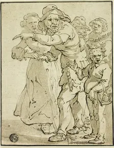 Peasants, n.d. Creator: Cornelis Ploos van Amstel