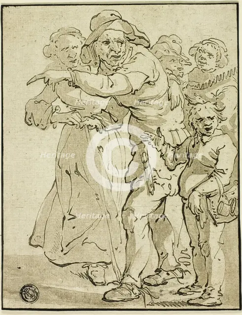 Peasants, n.d. Creator: Cornelis Ploos van Amstel.