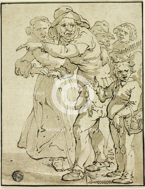 Peasants, n.d. Creator: Cornelis Ploos van Amstel.