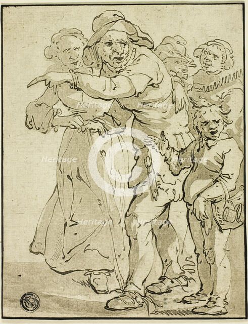 Peasants, n.d. Creator: Cornelis Ploos van Amstel.
