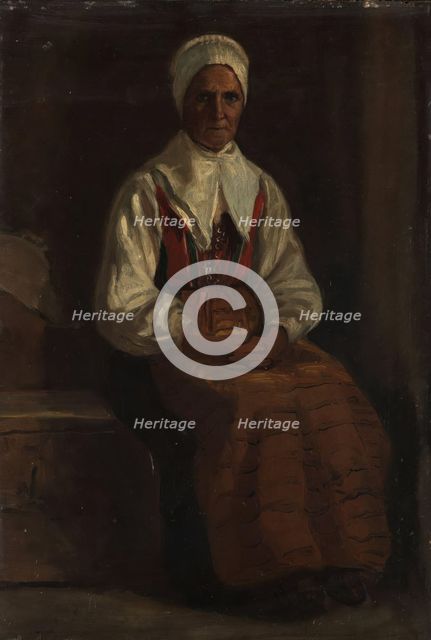 Peasent Woman, c1834-1876. Creator: Adolph Tidemand.