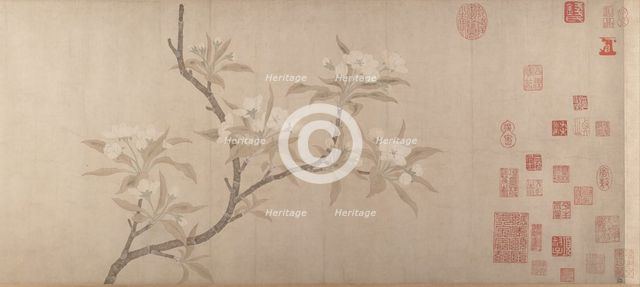 Pear Blossoms, ca. 1280. Creator: Unknown.