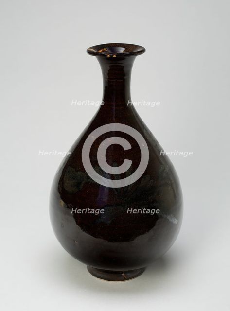 Pear-Shaped Bottle, Yuan dynasty (1279-1368), late 13th/early 14th century. Creator: Unknown.
