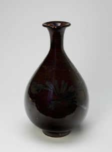 Pear-Shaped Bottle, Yuan dynasty (1279-1368), late 13th/early 14th century. Creator: Unknown