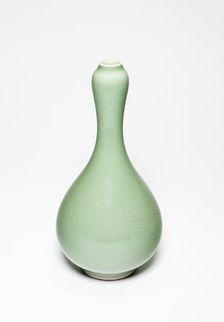 Pear-Shaped Vase, Qing dynasty (1644-1911), 18th/19th century. Creator: Unknown