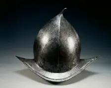 Pear-Stalk Cabasset, c. 1580 - 1590. Creator: Unknown