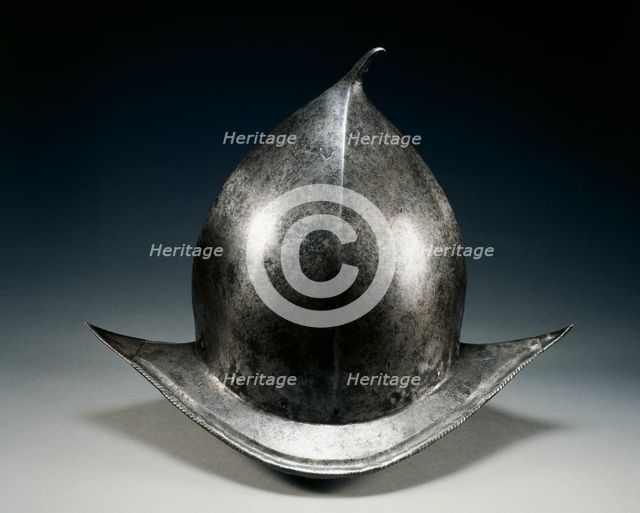 Pear-Stalk Cabasset, c. 1580 - 1590. Creator: Unknown.