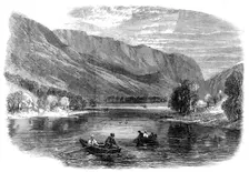 Pearl-fishing near Loch Lubnaig, Perthshire, 1864. Creator: Unknown