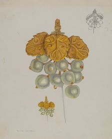 Pearl Pin, 1935/1942. Creator: Tulita Westfall