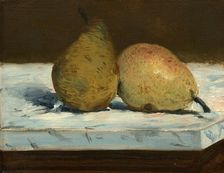 Pears, 1880. Creator: Edouard Manet