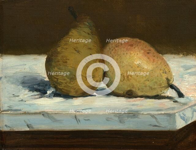Pears, 1880. Creator: Edouard Manet.