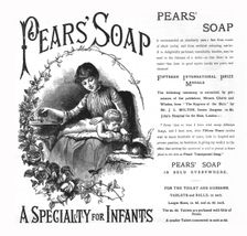 Pears Soap 1886. Creator: Unknown