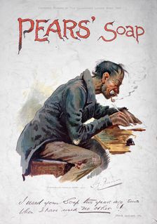 Pears soap advert, 1894