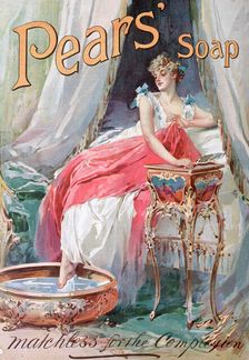Pears soap advert, 1898