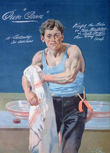 Pears soap advert, 1900