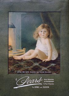 Pears soap advert, 1914