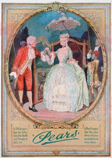 Pears soap advert, 1918