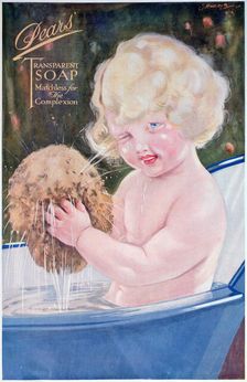 Pears soap advert, 1920