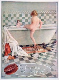 Pears soap advert, 1922