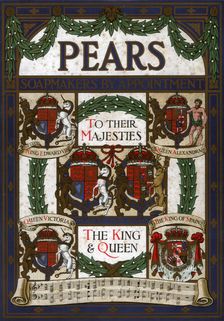 Pears, soapmakers by appointment to the majesties, c19th century
