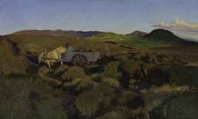 Peat Bog at Jæren, 1899. Creator: Bernhard Hinna