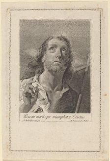 Peccati Mortisque Triumphor Christus. Creator: Marco Alvise Pitteri