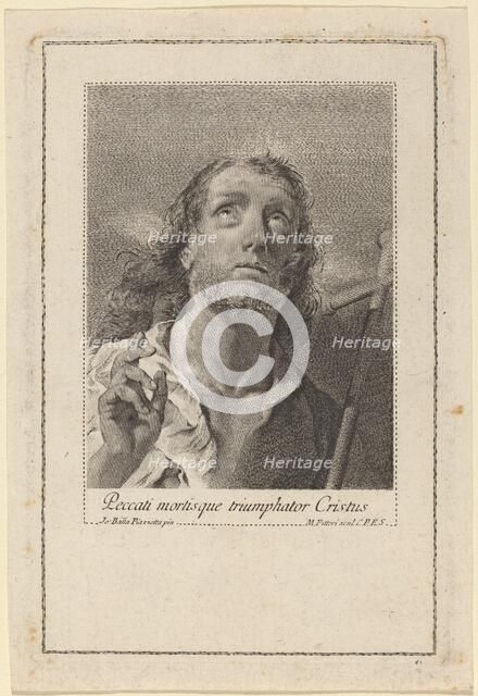 Peccati Mortisque Triumphor Christus. Creator: Marco Alvise Pitteri.