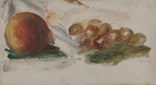 Pêche et raisins, c.1914. Creator: Pierre-Auguste Renoir