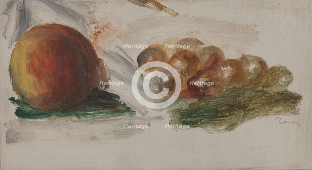 Pêche et raisins, c.1914. Creator: Pierre-Auguste Renoir.