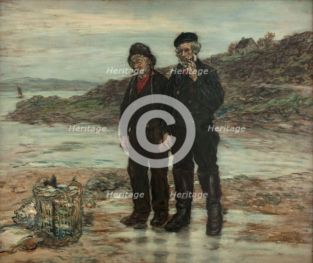 Pêcheurs d'Ecosse, between 1893 and 1895. Creator: Jean-François Raffaëlli.