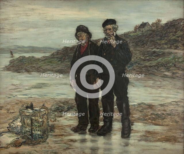 Pêcheurs d'Ecosse, between 1893 and 1895. Creator: Jean-François Raffaëlli.