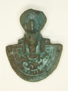 Pectoral Amulet of the Goddess Bastet, Egypt, Third Intermediate Period, Dynasty 21-25 (1070-656 BCE Creator: Unknown
