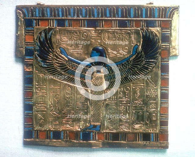 Pectoral from the tomb of Tutankhamun, c14th century BC. Artist: Unknown