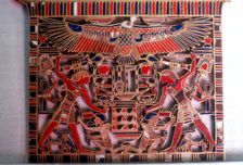 Pectoral showing the Pharaoh smiting his enemies, Egypt, 12th Dynasty, c19th century BC