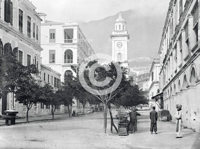 Pedder Street, Hong Kong, 1868/1871. Creator: John Thomson.