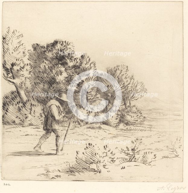 Peddler (Le colporteur). Creator: Alphonse Legros.