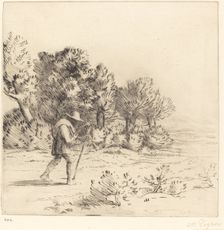 Peddler (Le colporteur). Creator: Alphonse Legros