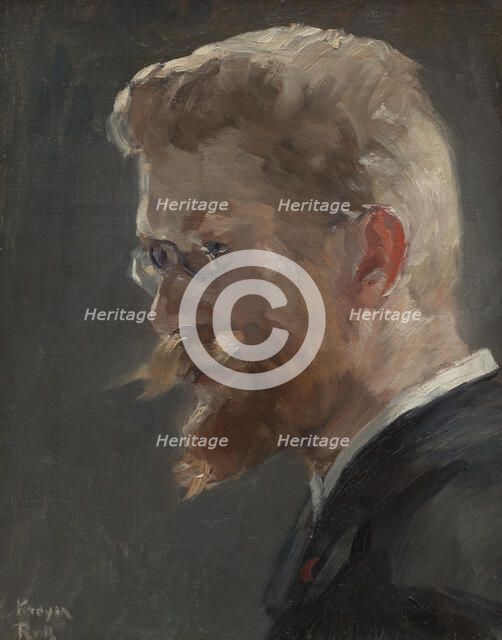 Peder Severin Kröyer (1851-1909), c1880s. Creator: Alfred Philippe Roll.