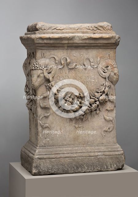 Pedestal, 1st century. Creator: Unknown.