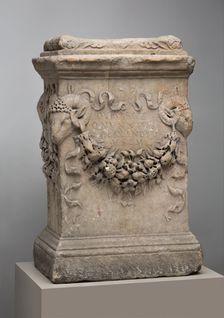 Pedestal, 1st century. Creator: Unknown