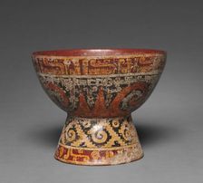 Pedestal Bowl, c. 900-1519. Creator: Unknown