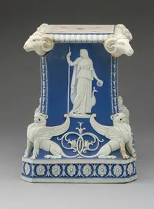 Pedestal, Burslem, c. 1785. Creator: Wedgwood