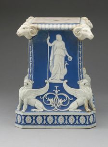 Pedestal, Burslem, c. 1785. Creator: Wedgwood
