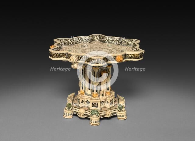Pedestal Dish, 1800s. Creator: Unknown.