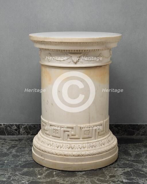 Pedestal for "Venus" after Canova, c. 1822/1823. Creator: Thomas Hope.