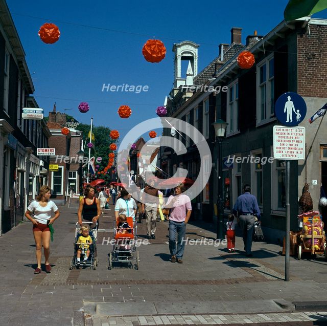 Pedestrian district in Wassenaar. Artist: CM Dixon Artist: Unknown